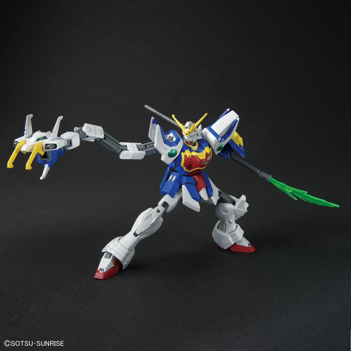 HG Shenlong Gundam Model Kit with dragon arm extended