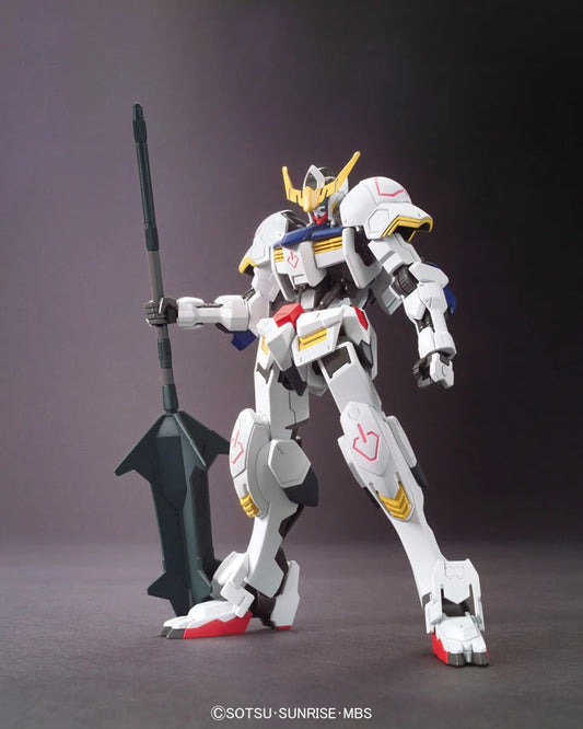 HG Gundam Barbatos assembled model kit front view