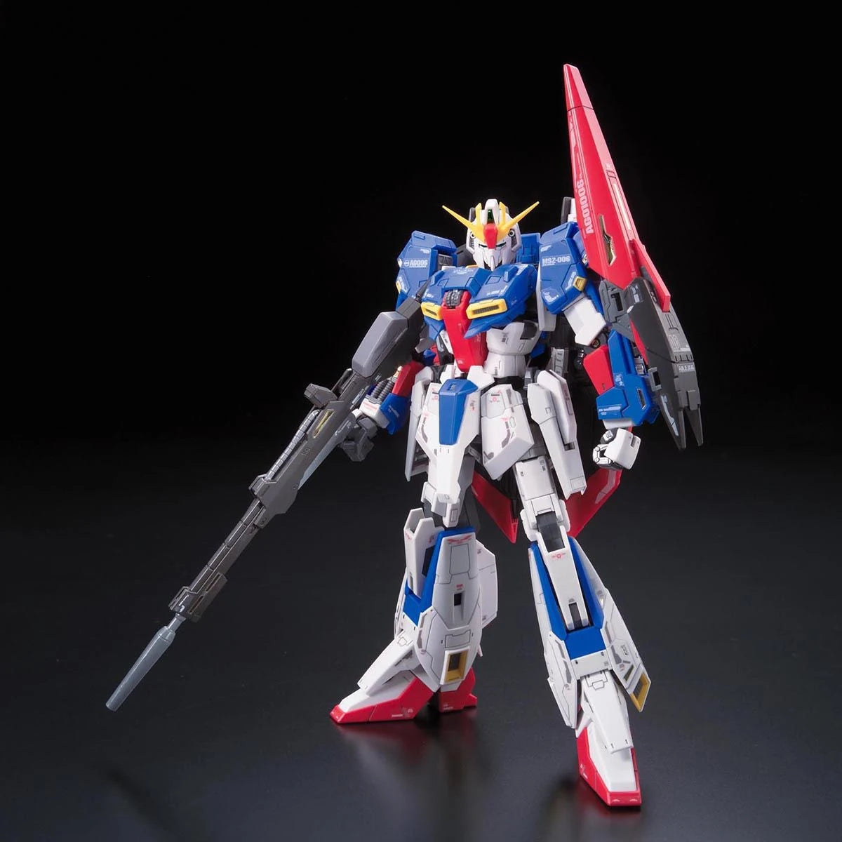 RG Zeta Gundam model kit front view