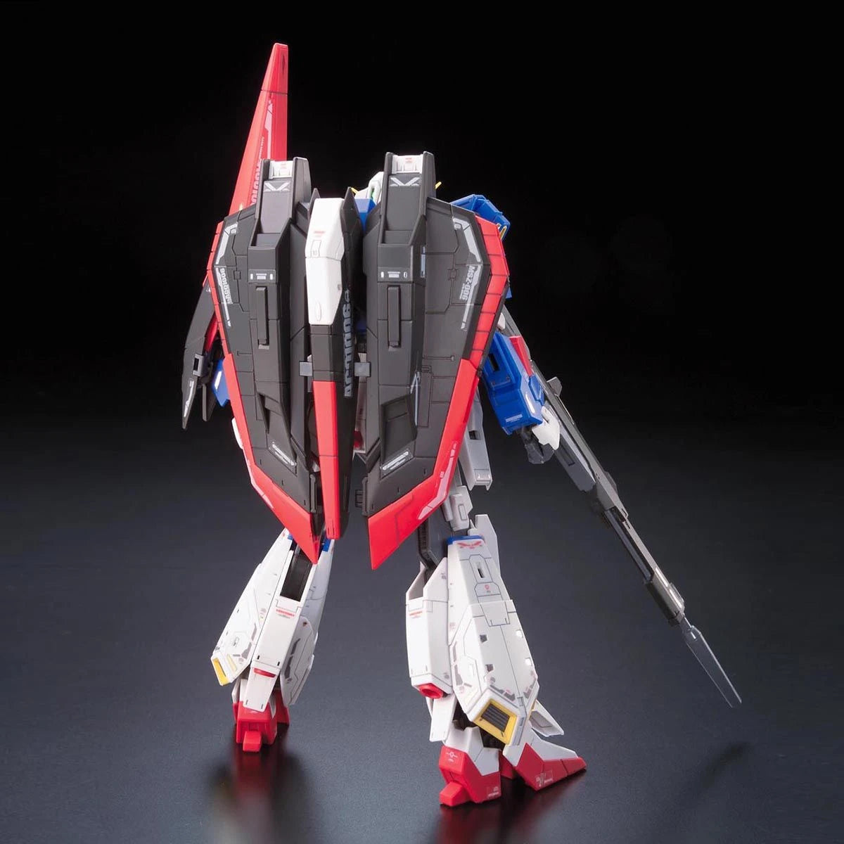 RG Zeta Gundam model kit back view