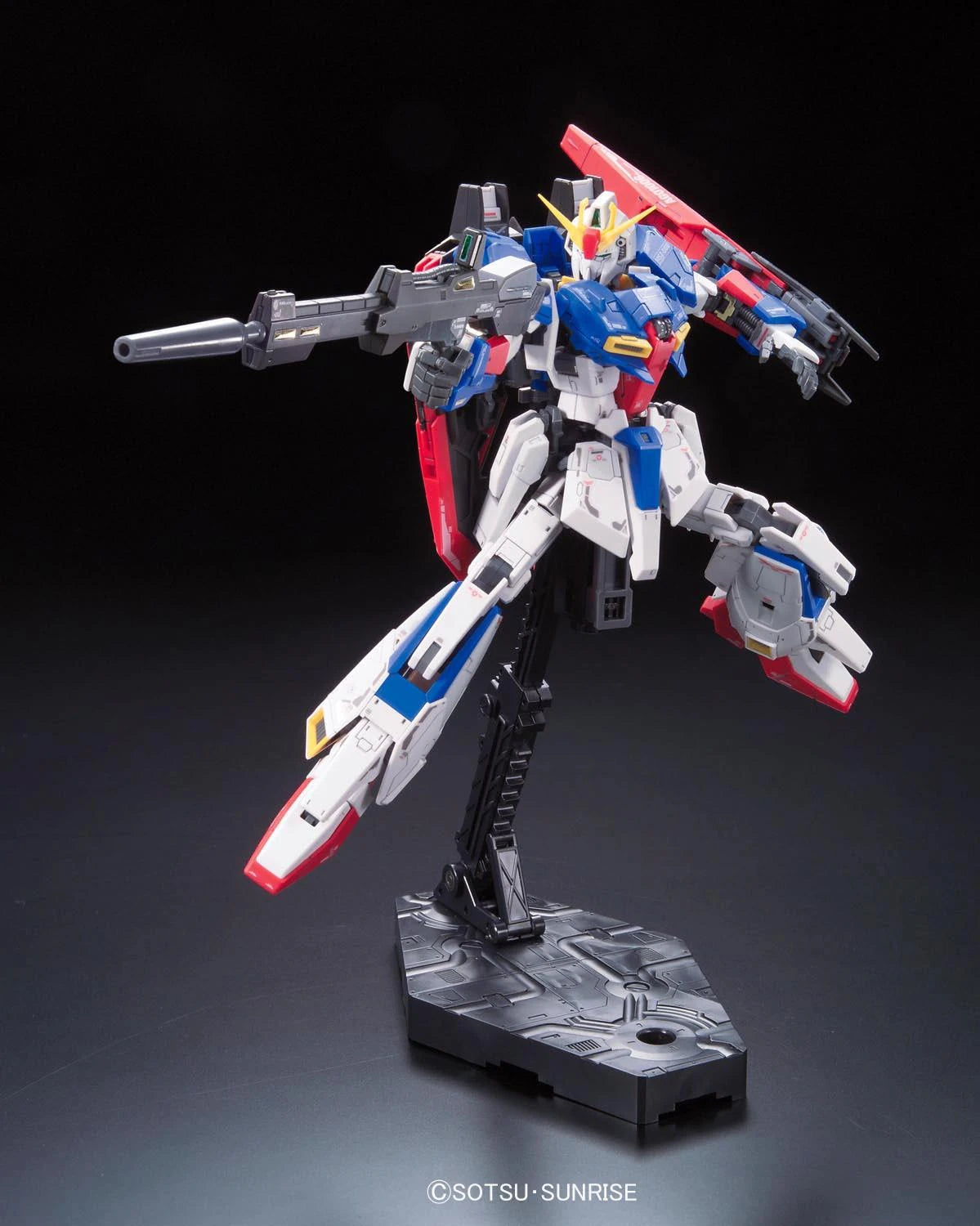 RG Zeta Gundam model kit action pose