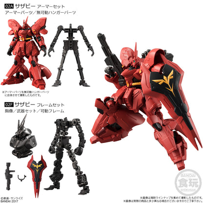 Bandai G-Frame01 Sazabi model kit 03A+F box