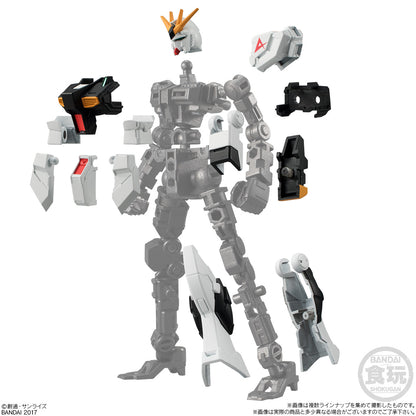 Bandai G-Frame01 Nu Gundam model kit 01A+F box