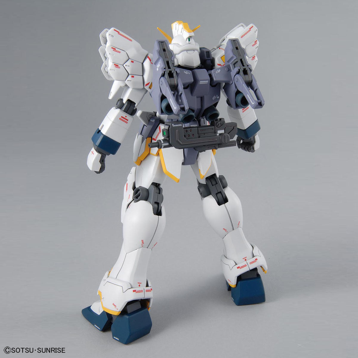 MG Gundam Sandrock assembled model kit - rear view