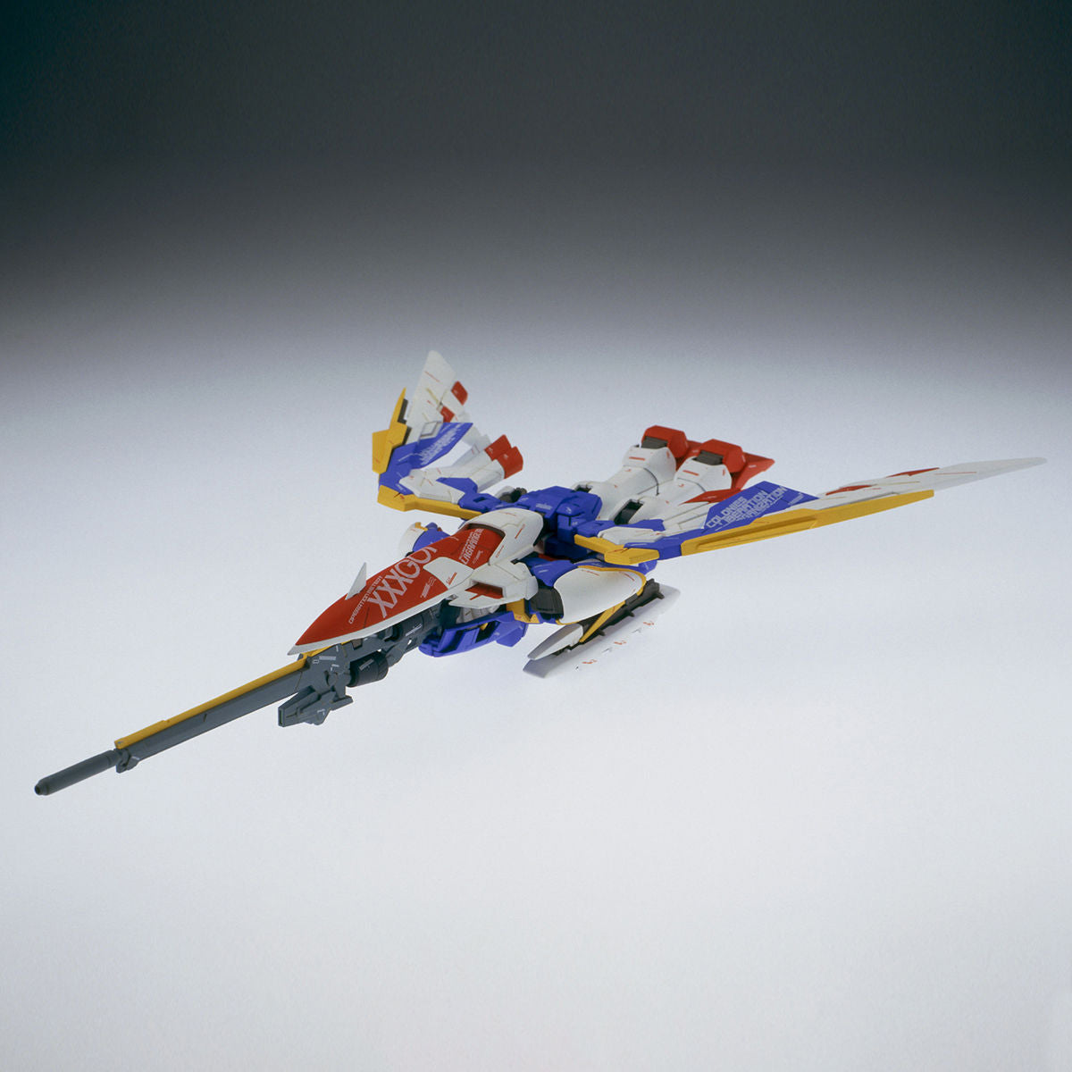 MG Wing Gundam Ver. Ka model kit transformed into Bird mode