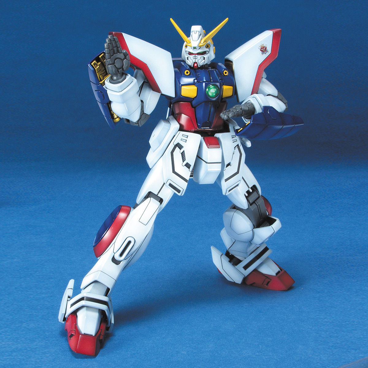 MG Shining Gundam model kit fighting pose