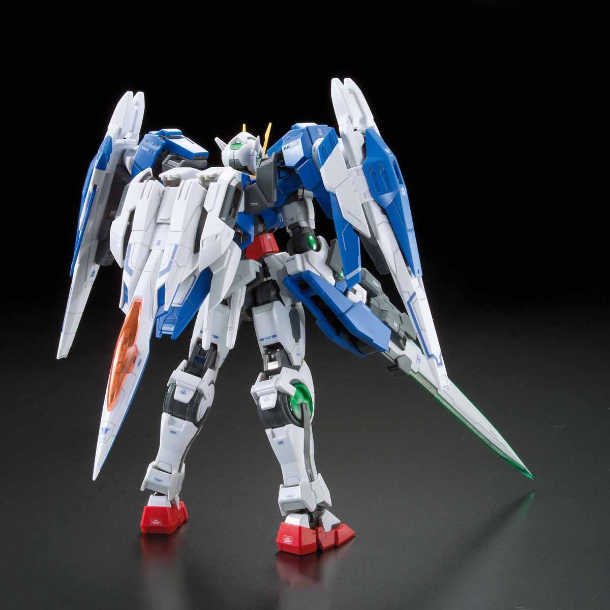 RG 00 Raiser Gundam model kit back view