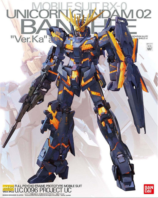 MG Unicorn Gundam Banshee Ver. Ka model kit box art