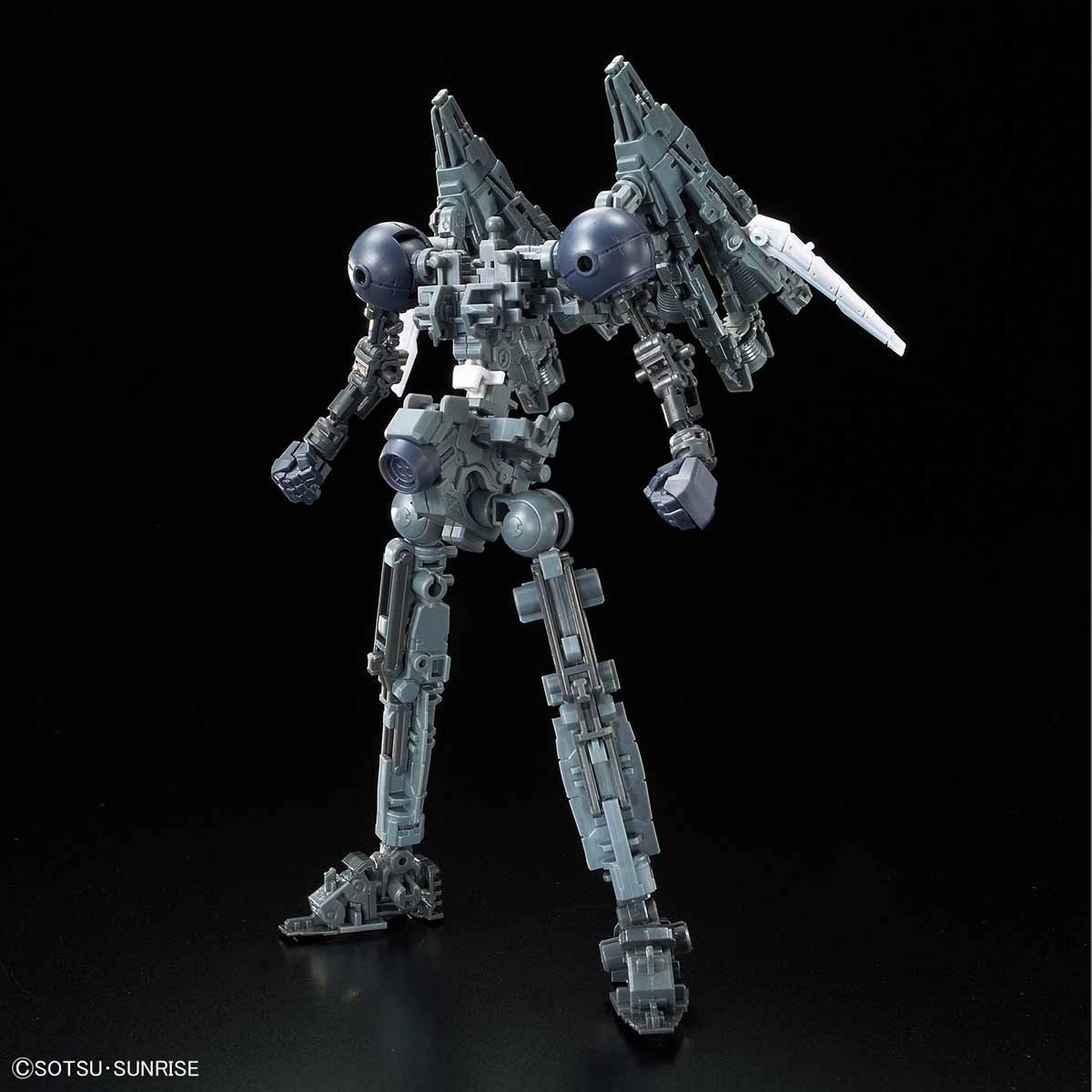 RG Tallgeese EW Gundam model kit built internal frame structure