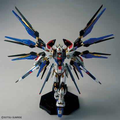 MGEX Strike Freedom assembled model kit with spread wings