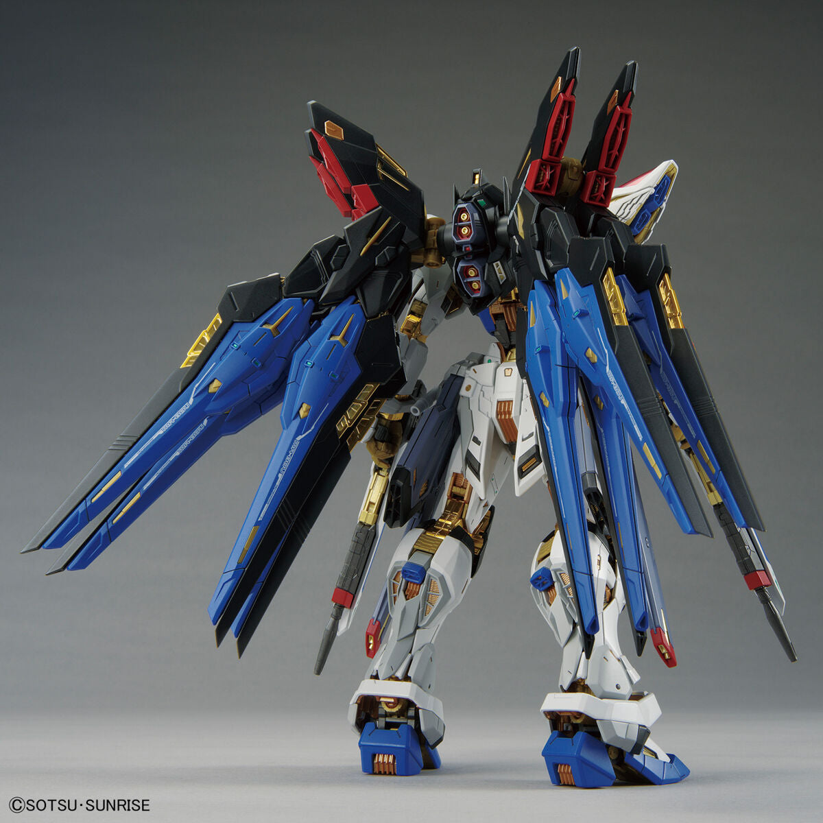 MGEX Strike Freedom assembled model kit rear view