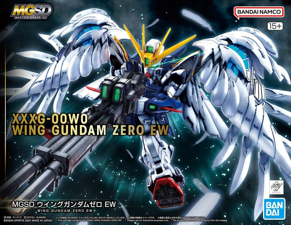 MGSD Wing Gundam Zero EW (XXXG-00W0) model kit