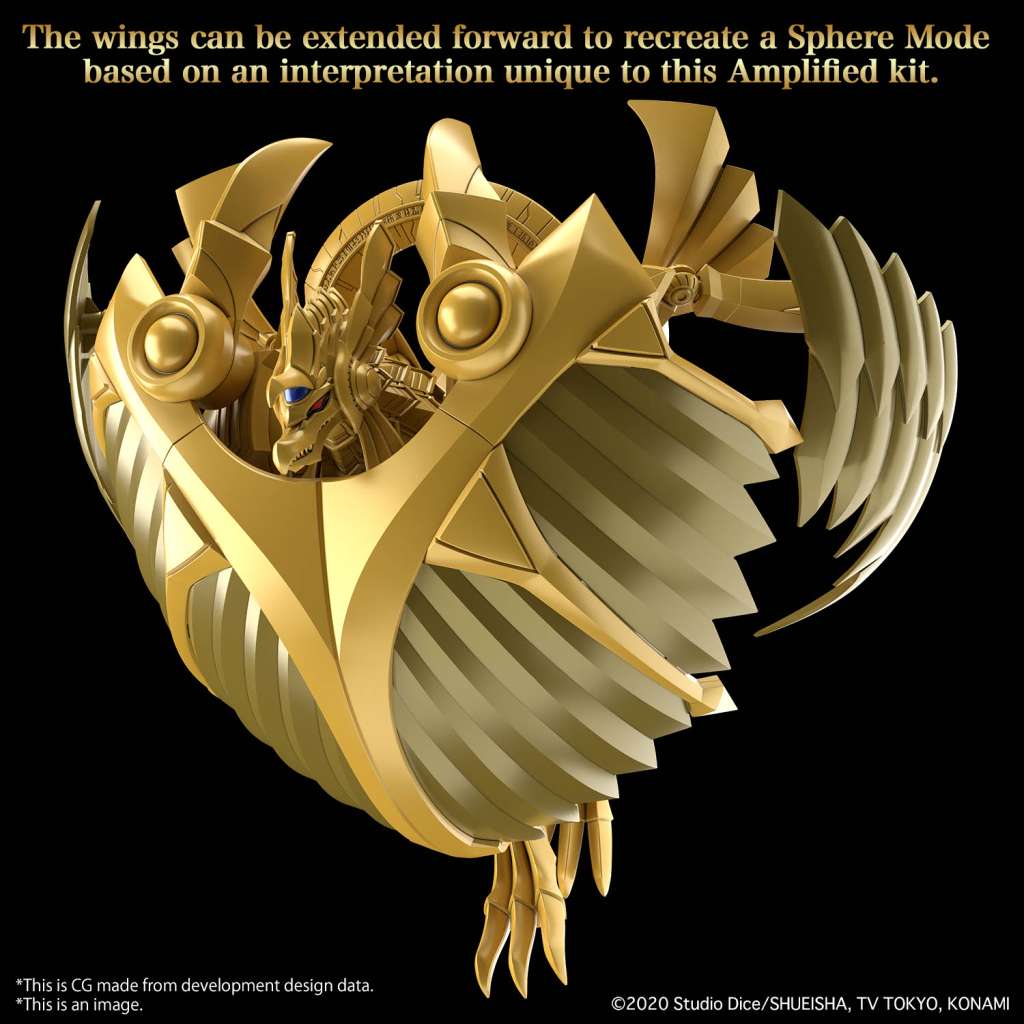 Figure-Rise Standard Amplified Yu-Gi-Oh Winged Dragon of Ra model kit