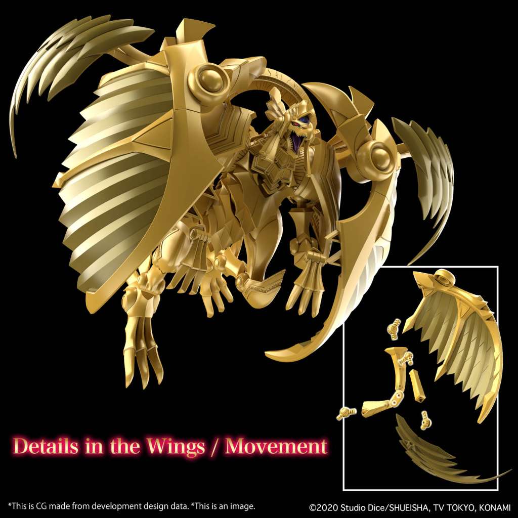 Figure-Rise Standard Amplified Yu-Gi-Oh Winged Dragon of Ra model kit