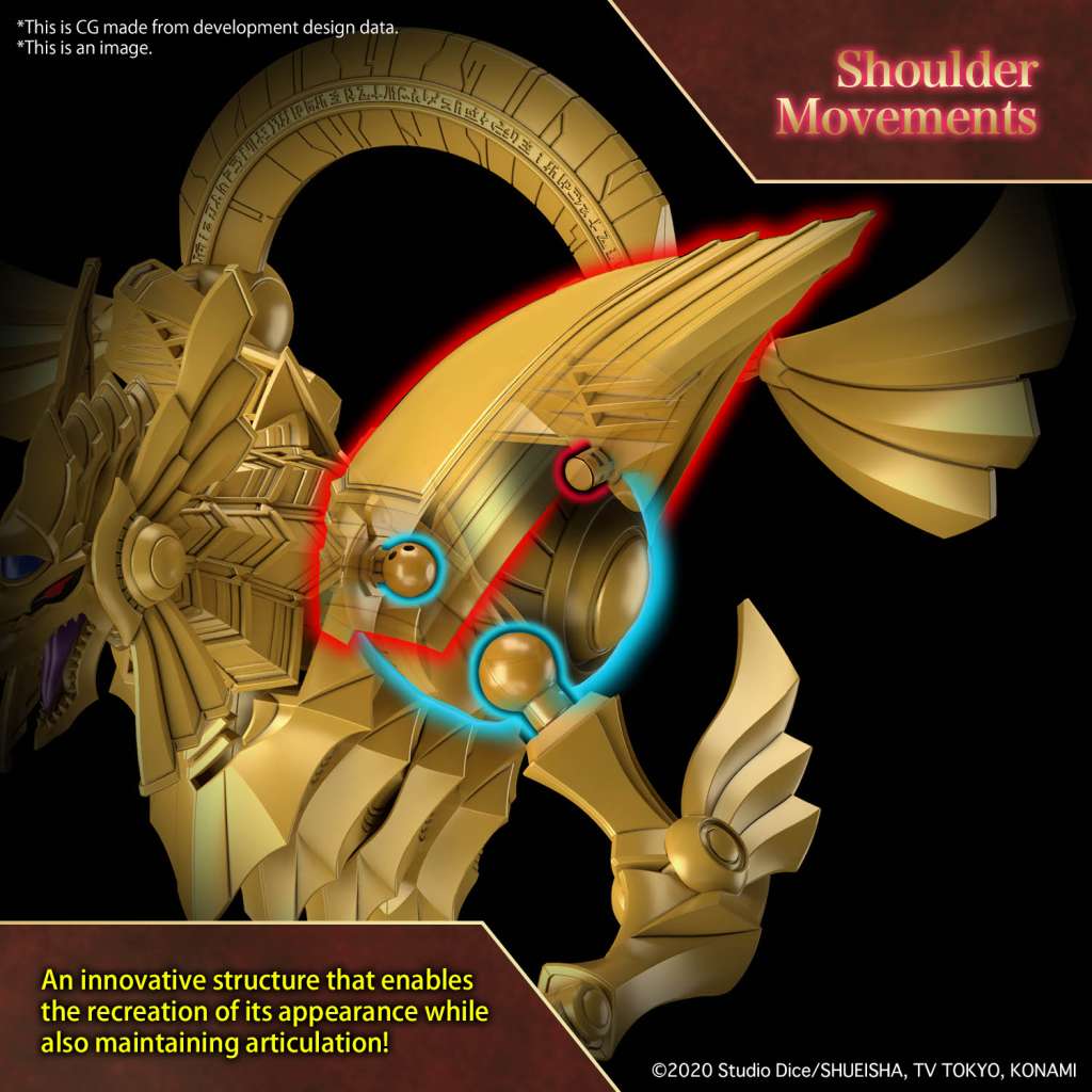 Figure-Rise Standard Amplified Yu-Gi-Oh Winged Dragon of Ra model kit