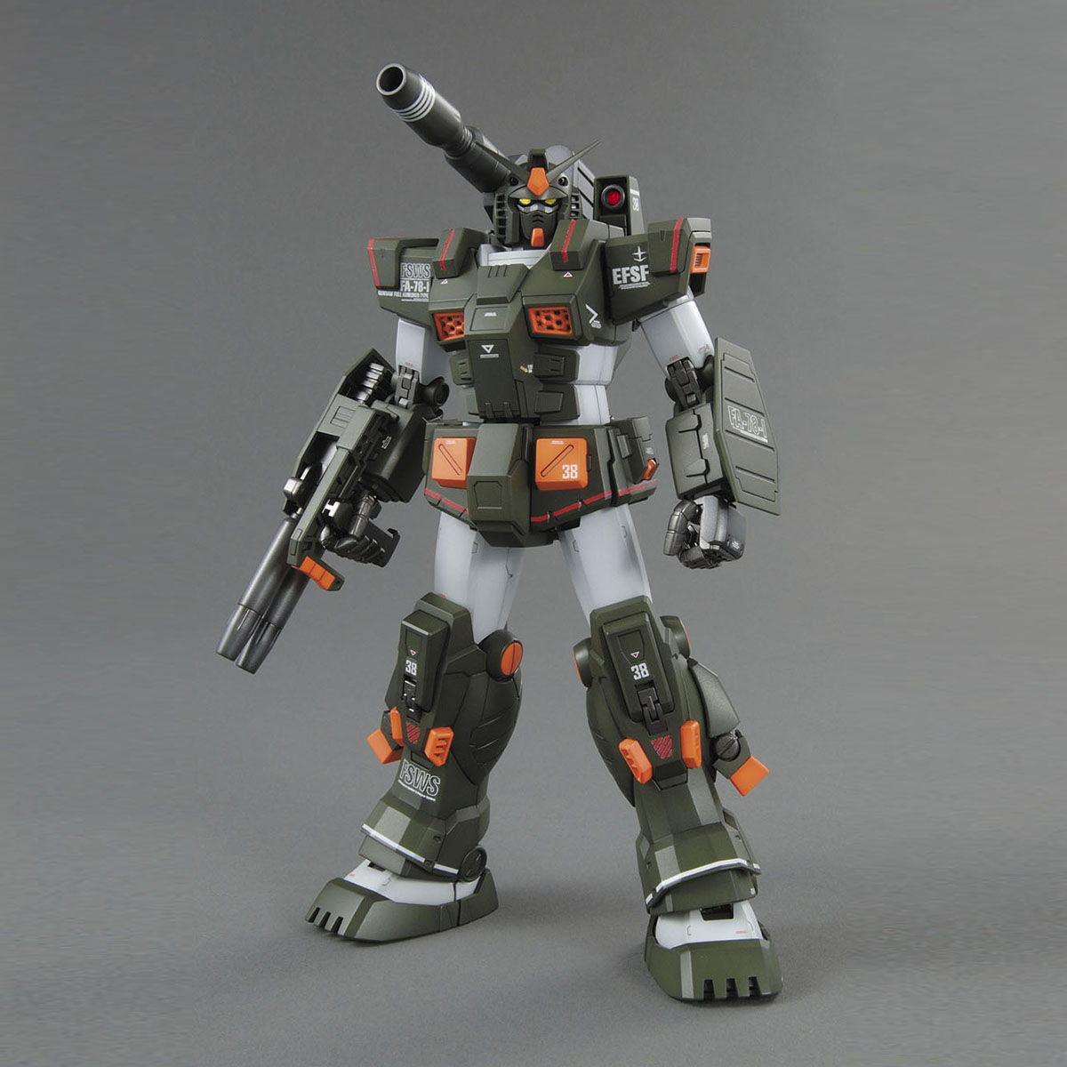 MG Full Armor Gundam assembled model kit front view