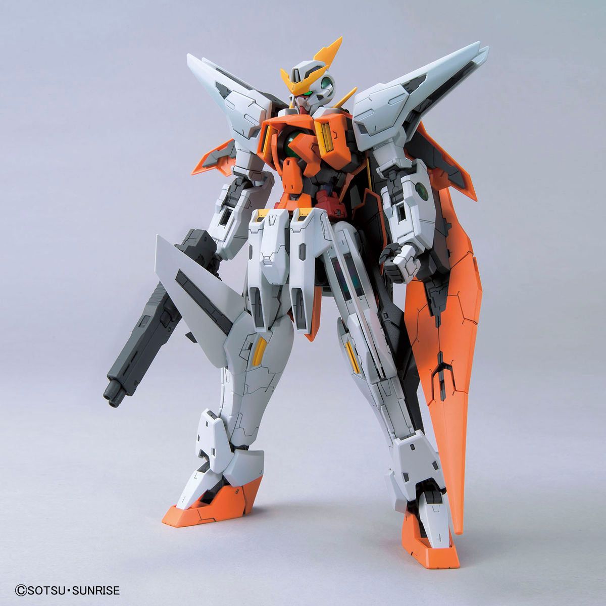 MG Gundam Kyrios model kit assembled kit front view