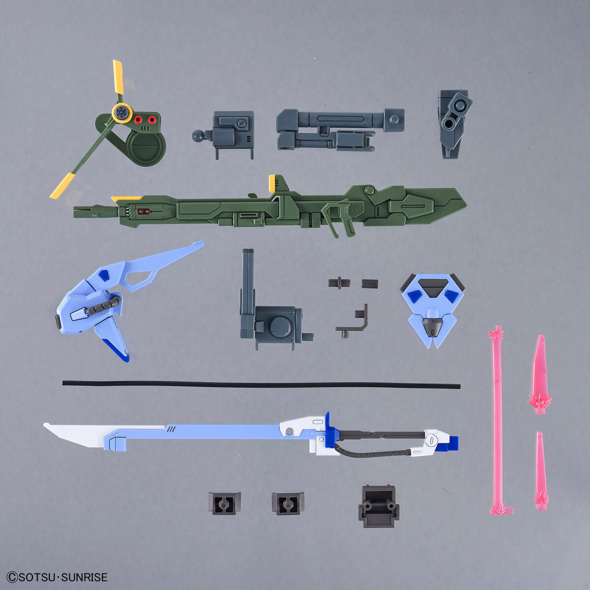 Option Parts Set Gunpla 02 Launcher and Sword Striker model kit 1/144