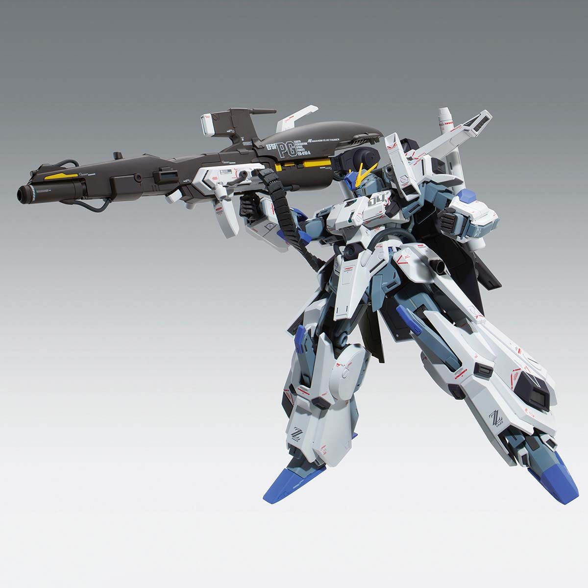 Assembled MG FAZZ Ver Ka model kit aerial pose