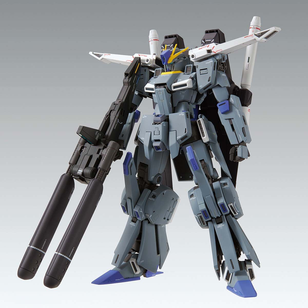 Assembled MG FAZZ Ver Ka model kit with armour removed front view