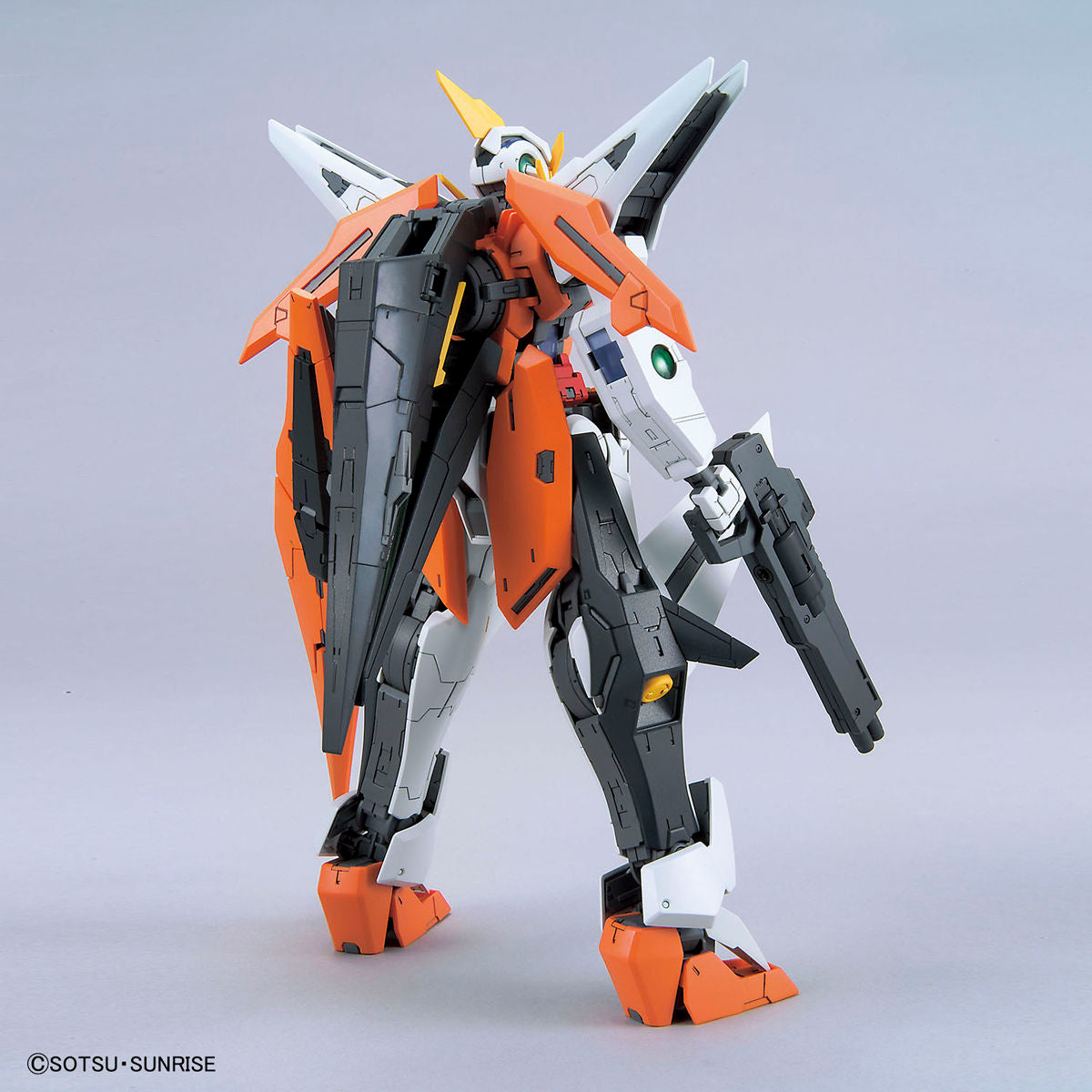 MG Gundam Kyrios model kit assembled kit back view