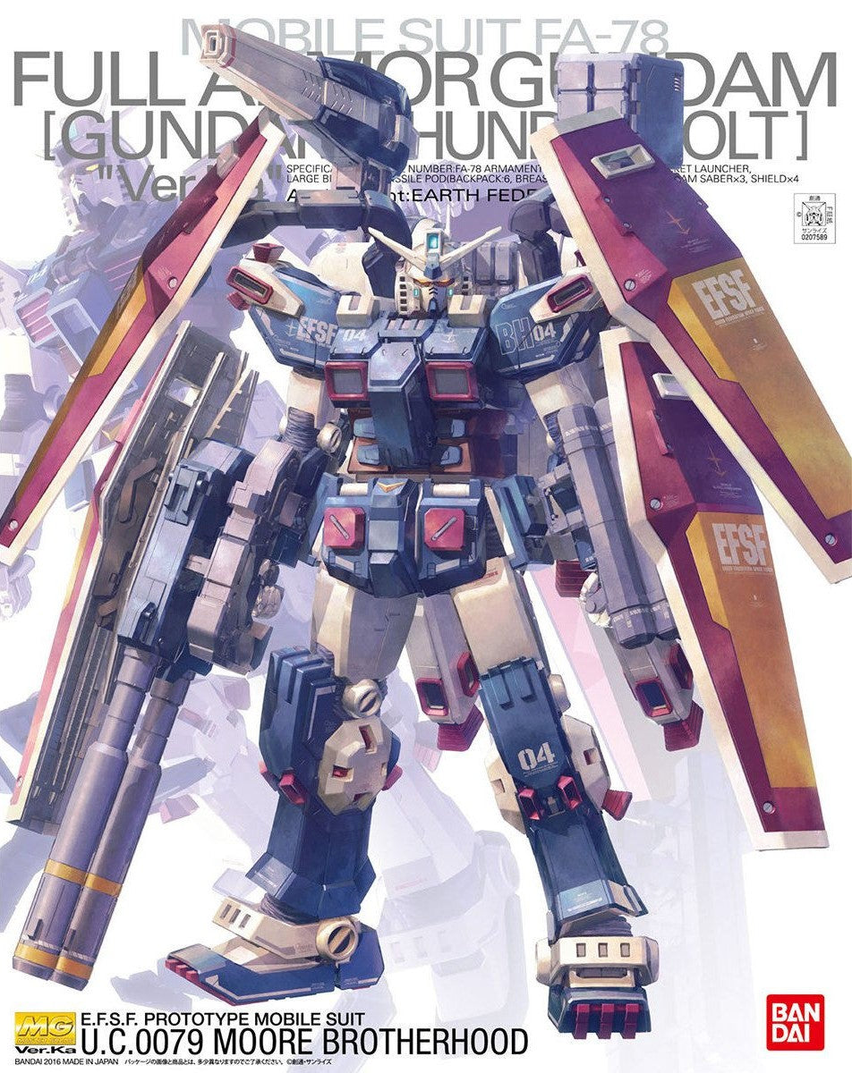 MG Full Armor Gundam [Gundam Thunderbolt] (FA-78) Ver Ka model kit