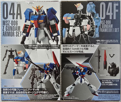 Bandai G-Frame02 Zeta Gundam model kit 04A+F box