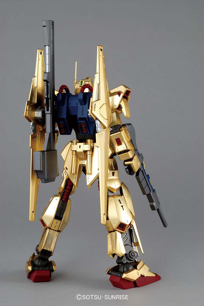 MG Hyaku Shiki Ver. 2.0 Gundam model kit back view