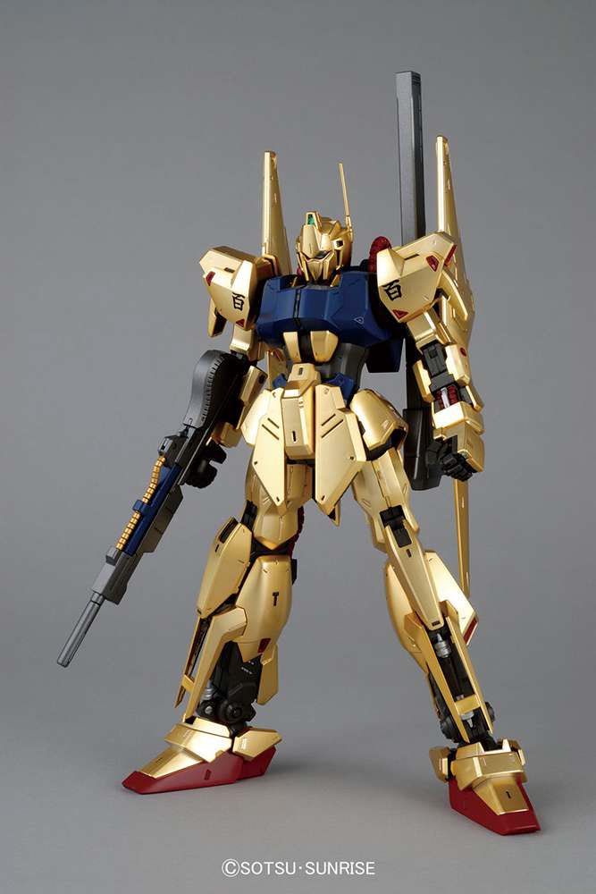 MG Hyaku Shiki Ver. 2.0 Gundam model kit front view
