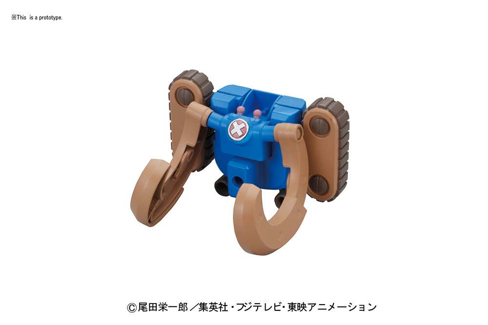 Chopper Robo Super 1-5, Bandai One Piece model kit bundle