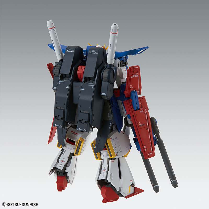 MG ZZ Gundam Ver Ka back view Gundam model kit