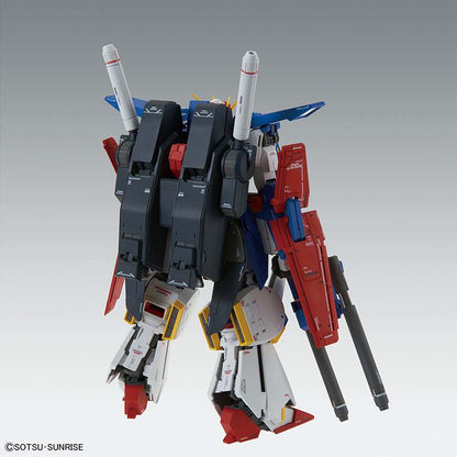MG ZZ Gundam Ver Ka back view Gundam model kit