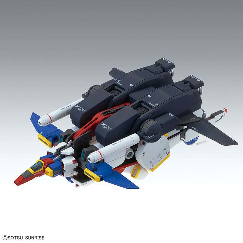 MG ZZ Gundam Ver Ka transformed 1 Gundam model kit