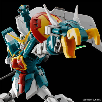 HGAC Altron Gundam assembled model kit close up