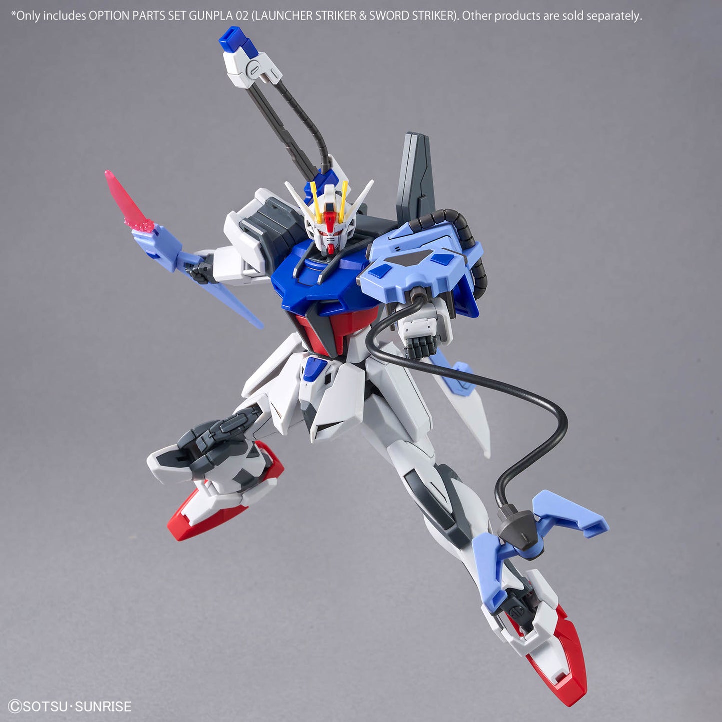 Option Parts Set Gunpla 02 Launcher and Sword Striker model kit 1/144