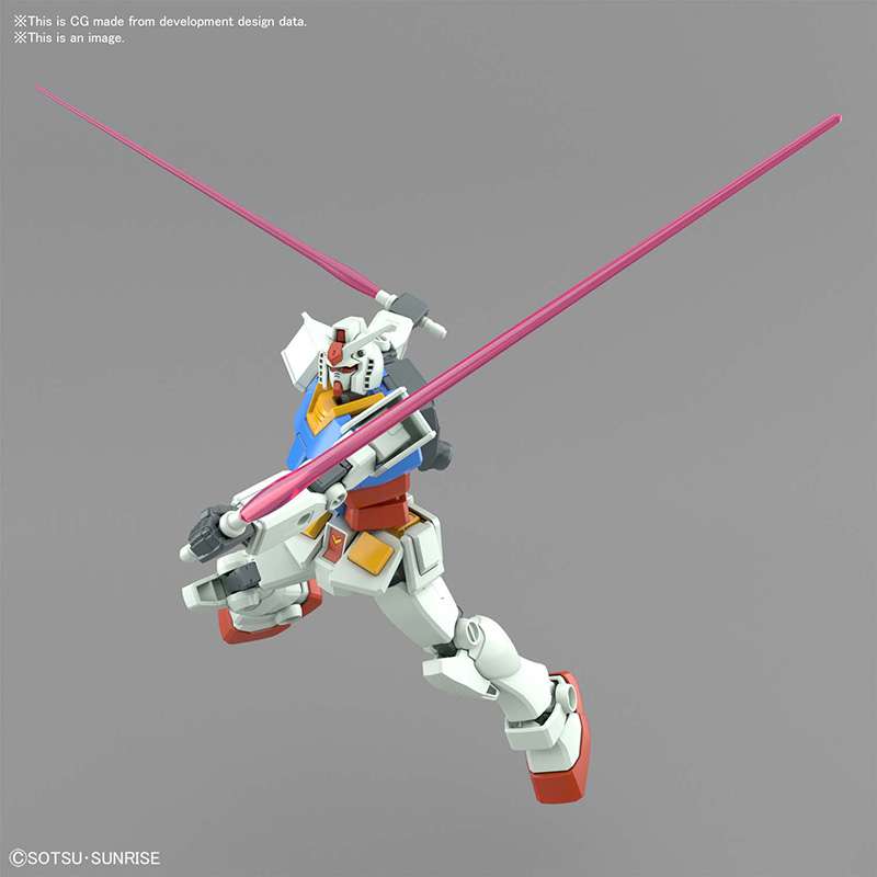EG RX-78-2 Gundam model kit Full weapon set  with dual beam beam sabers