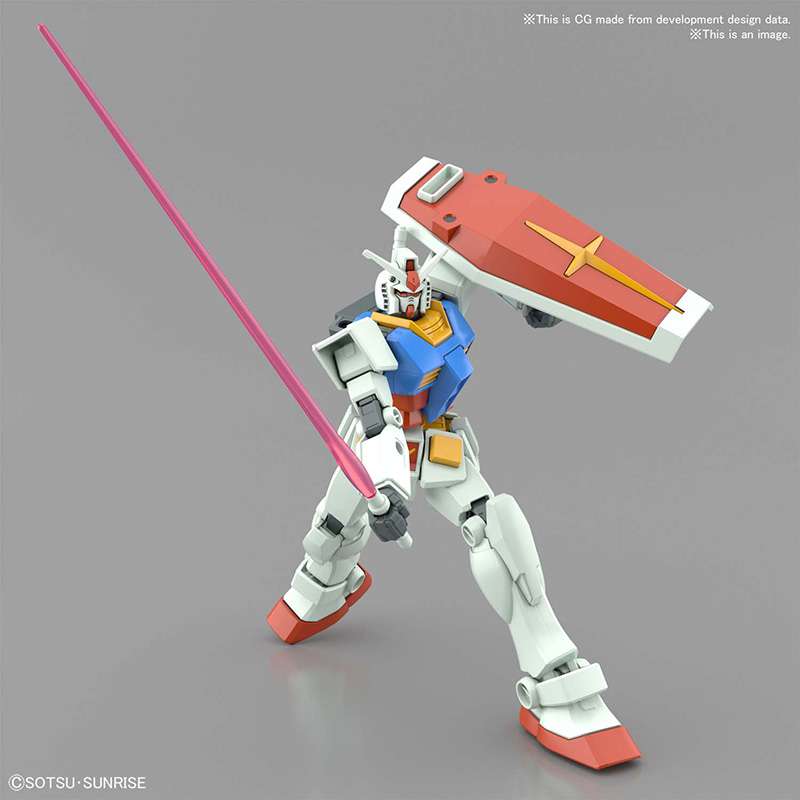 EG RX-78-2 Gundam model kit Full weapon set  with beam saber