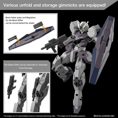 HG Gundvolva Gundam Model Kit weapon gimmicks