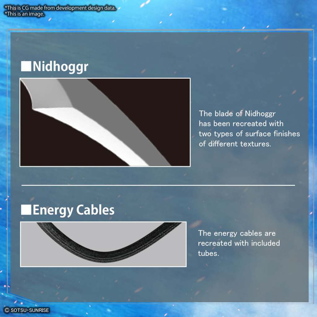 FM Forbidden Gundam model kit texture details