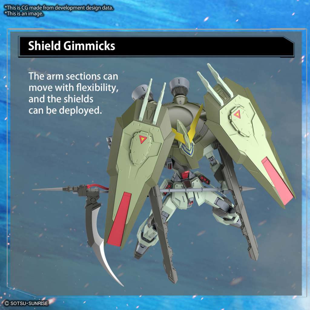 FM Forbidden Gundam model kit shield gimmick