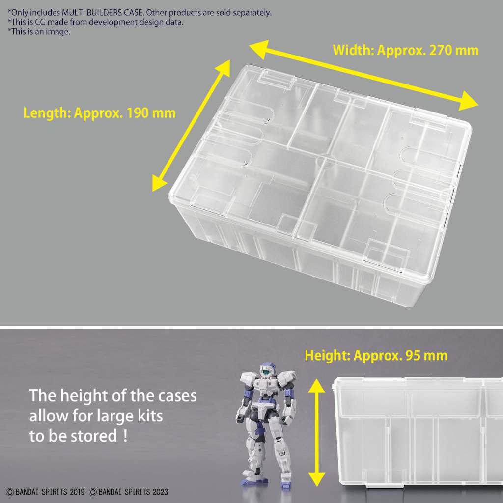 BANDAI SPIRITS Multi Builders case box