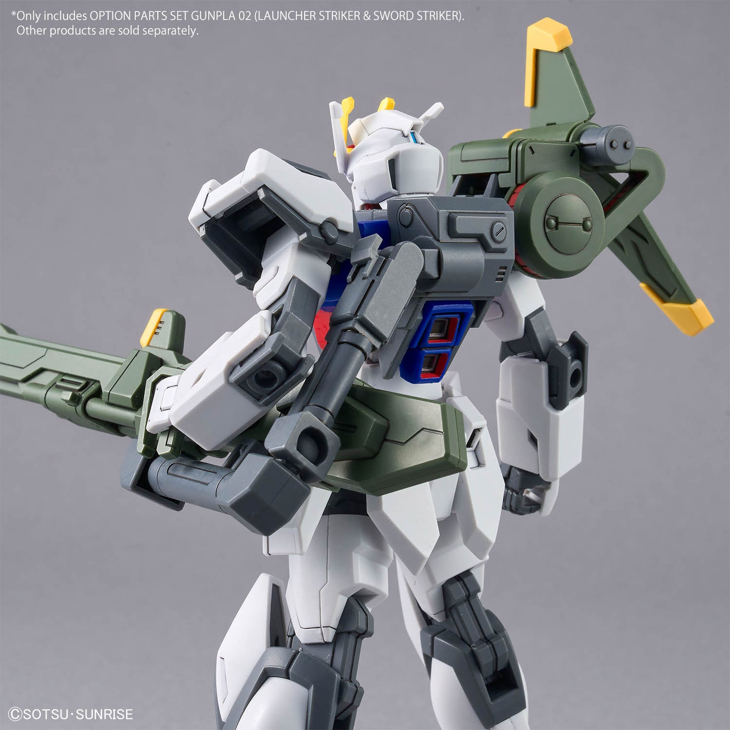 Option Parts Set Gunpla 02 Launcher and Sword Striker model kit 1/144