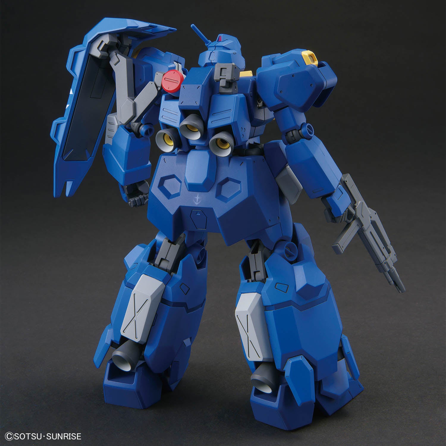 HG Gustav Karl Type-00 assembled model kit rear view
