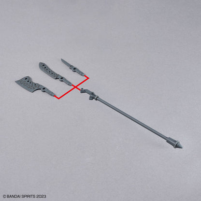 Assembled 30MF DLROskeleton model kit weapon options