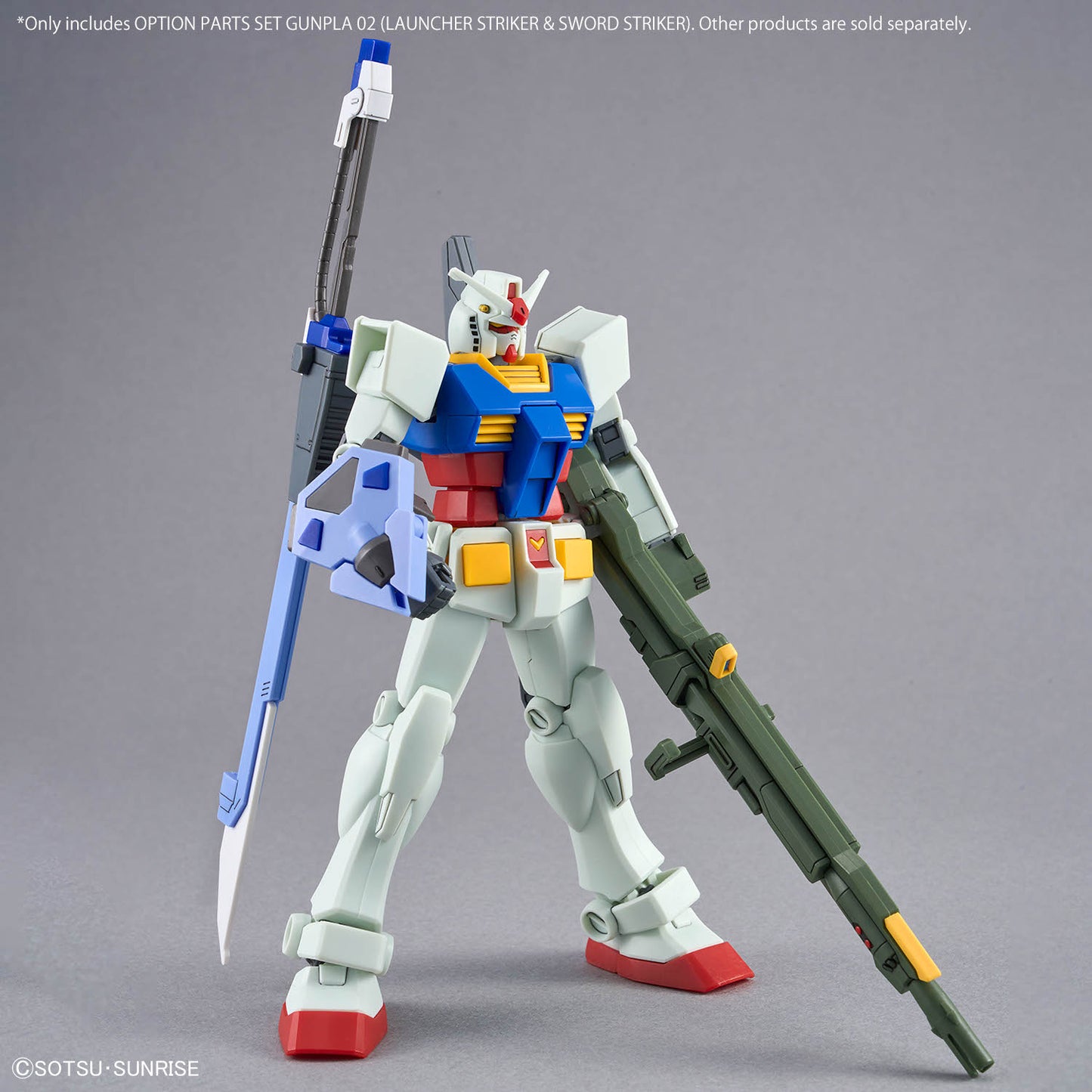 Option Parts Set Gunpla 02 Launcher and Sword Striker model kit 1/144