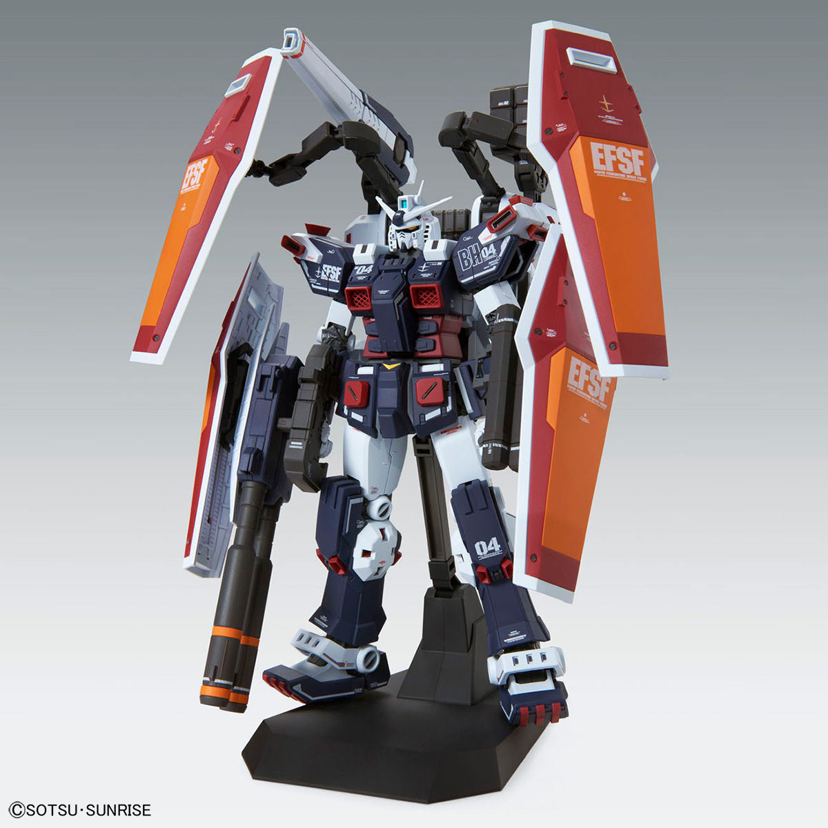 MG Full Armor Gundam Thunderbolt model kit front view