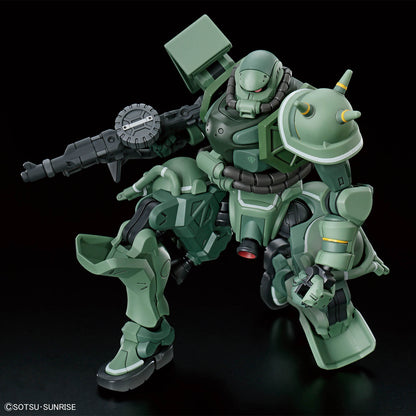 HG Zaku GQ assembled model kit crouching
