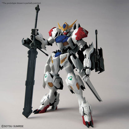 MG Gundam Barbatos Lupus assembled model kit front view