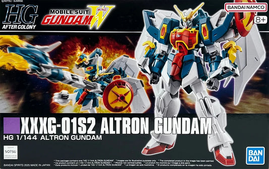 HGAC Altron Gundam model kit box art