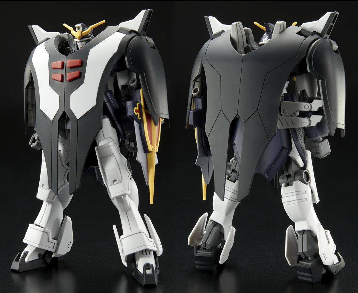 HGAC Deathscythe Hell assembled model kit front and rear views side by side